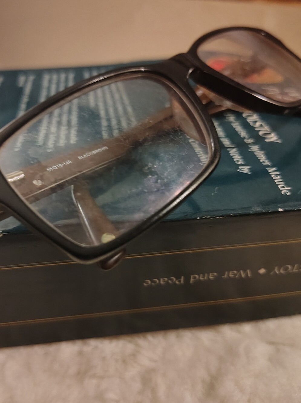 Mens/Unisex Bulova Salford Eyeglass Frames with Case Dark Brown (Demo Only Lens)